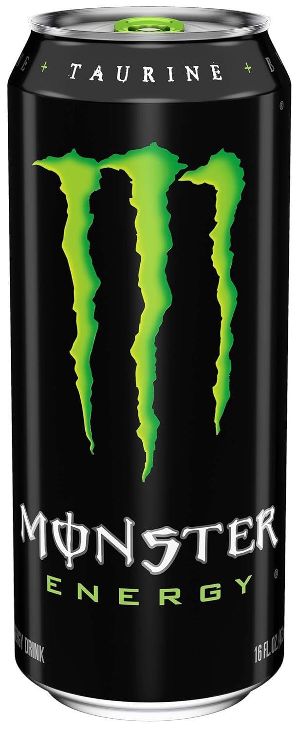 Monster Energy Drink, Green, Original, 16 Fl Oz (Pack of 24) - Image 2